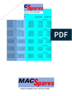 MacSpares - TCL Latest Prices