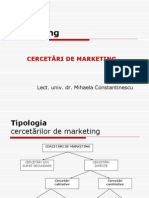 Curs 6 (Cercetari de Marketing - Cerc Calitative)