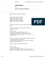 UART Driver assignment code