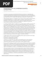 __ Revista TELOS Rentabilidad Social Más Rentabilidad Económica