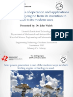 Stirling Engine Presentation PDF