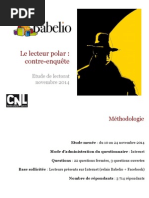 Download Etude Polar Babelio by ActuaLitt SN250032339 doc pdf