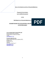 Dexamethasone 29 C NI WHO