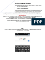 Installation Et Activation Android