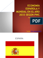 Economía Española y Mundial en El Año 2033