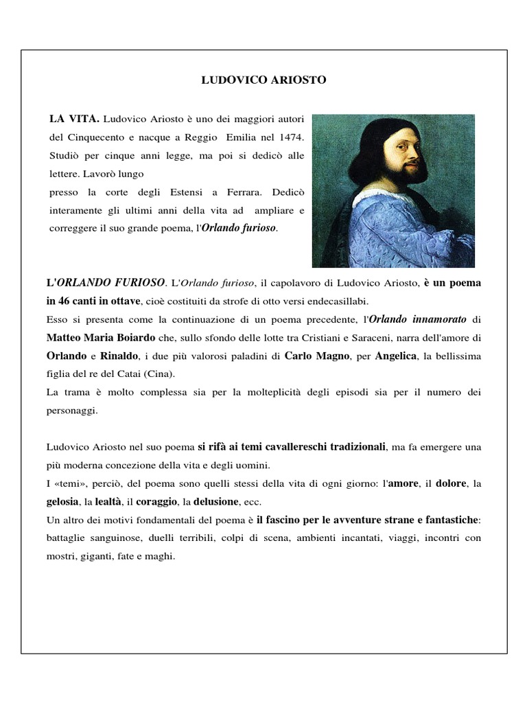 Ludovico Ariosto PDF