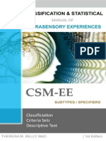 Classification and Statistical Manual of Extrasensory Experiences, 1st Edition