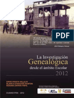 Investigacion Genealogica Desde Ambito Escolar 2012a