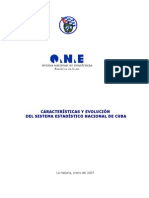 Sistema Estadístico Nacional de Cuba