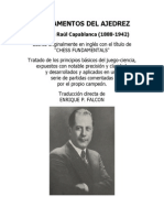 Capablanca Jose Raul - Fundamentos Del Ajedrez