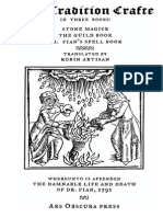 Old Tradition Crafte in Three Book (Stone Magick, The Guild Book, Dr. Flan's Spell Book) PDF