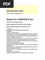 Chapter 5 Toyota Report