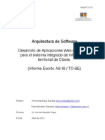 Arquitectura de Software - Informe Cibola (as-Is & to-BE) (1)