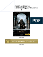 A Hobbit Az Öt Sereg Csatája.2014.DVDRip - Magyar.film - Torrent