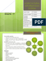 Agricultural Information System: Section C3 Group No.: 17