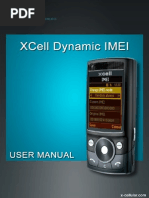 Xcell Dynamic Imei User Manual