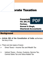 Corporate Taxation 