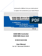 (Alarma GSM) GSM SMS Alarm