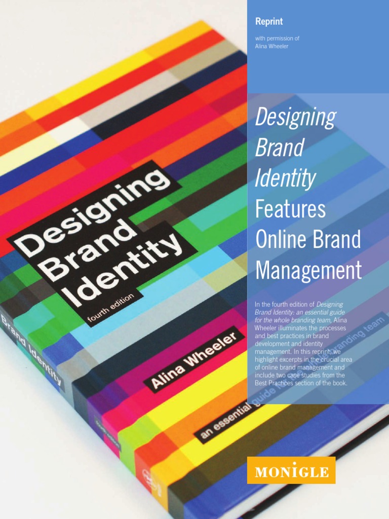 Designing Brand Identity By Alina Wheeler Reprint 4th Edition General 