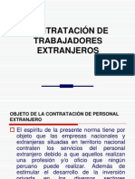 Contratacion de Extranjeros