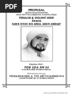 Download Proposal Pengajian Habib Syech by Muchammad Rizal SN250064209 doc pdf