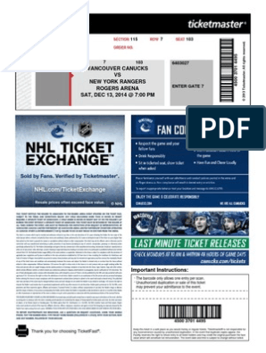 NHL Tickets  NHL Ticket Exchange by Ticketmaster