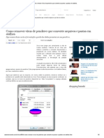 Como Remover Vírus de Pendrive Que Converte Arquivos e Pastas em Atalhos