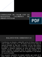 Conducción Del Calor Con Un Manantial Calorífico de Origen Nuclear. (Pag. 9-10) .