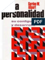 Psicologia de La Personalidad - Gordon Allport