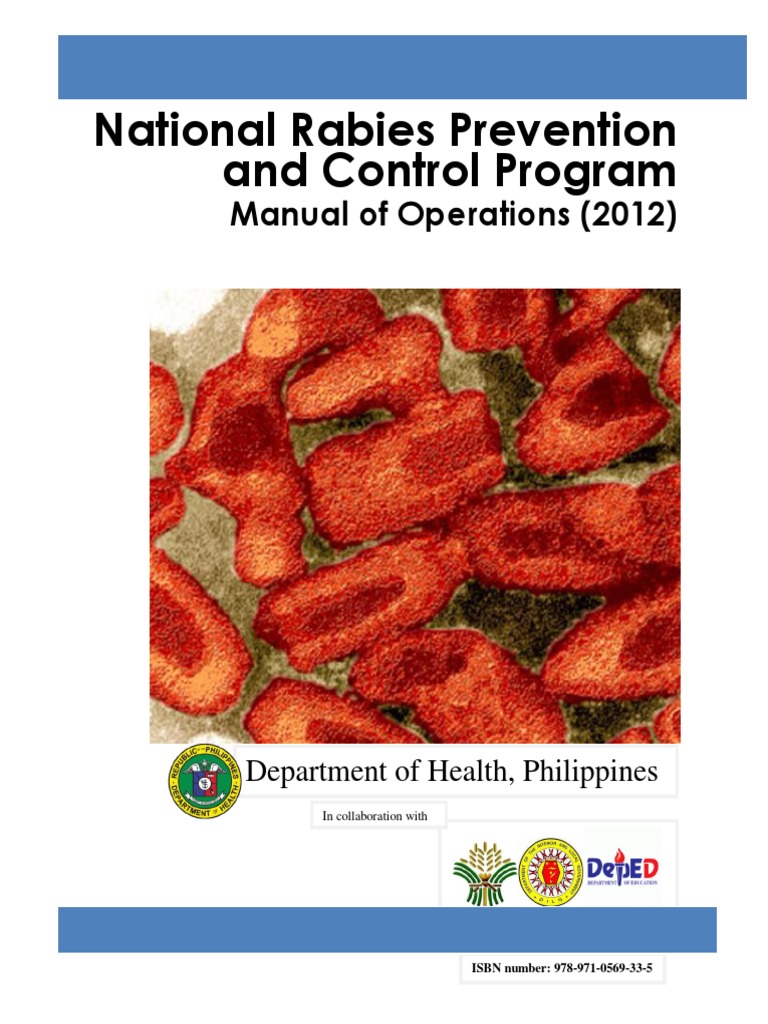 National Rabies Control Program Manual | PDF | Rabies | Nervous System
