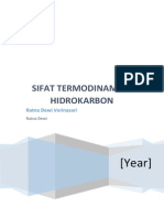 Sifat Termodinamika Hidrokarbon