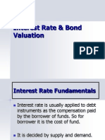 Interest Rate & Bond Valuation