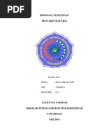 Download Proposal Penelitian Penyakit Malaria by Mala Oktaviani SN250072433 doc pdf
