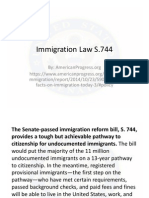 immigration law s744