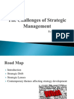 challenges in advance strategic management