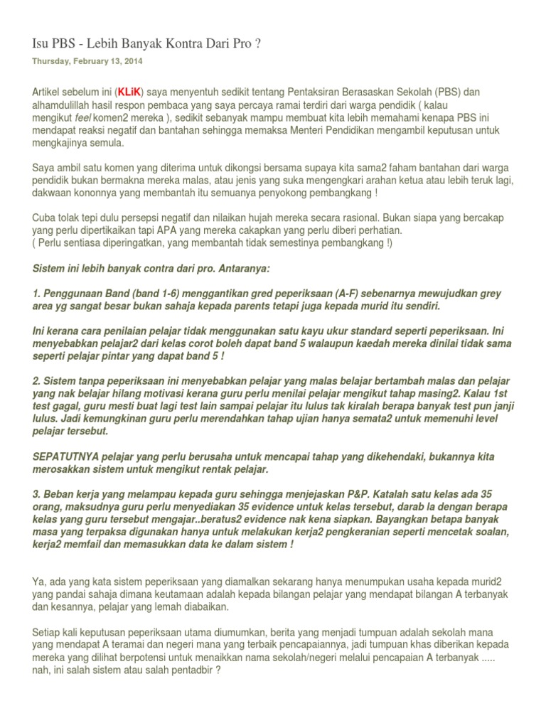 Pro Kontra Pbs Pdf