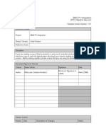 Migration Approach-BMS PV Integration