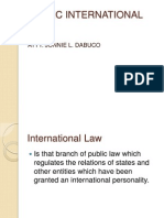 International Law Pressentations