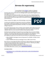 Etimologio Esperanto | PDF