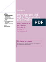OBS-22 - Intervertebra Disk Aging Degeneration & Herniation