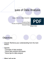 060 Techniques of Data Analysis