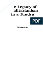 The Legacy of Totalitarianism in A Tundra