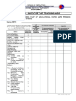 FORM 5 - Ratings Forming Part of Navigational Watch