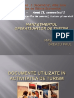 Documente Utilizate in Turism