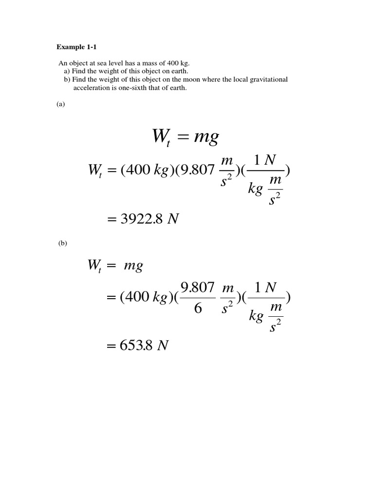 Examples Problems