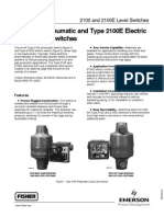 2100 and 2100E Level Switches Product Bulletin