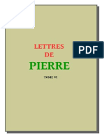 Les Lettres de Pierre Tome 6