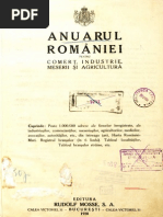 ANUARUL ROMANIEI Pentru Comert Industrie, Meserii Si Agrikultura ...