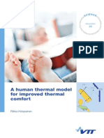 A Human Thermal Model For Improved Thermal Comfort