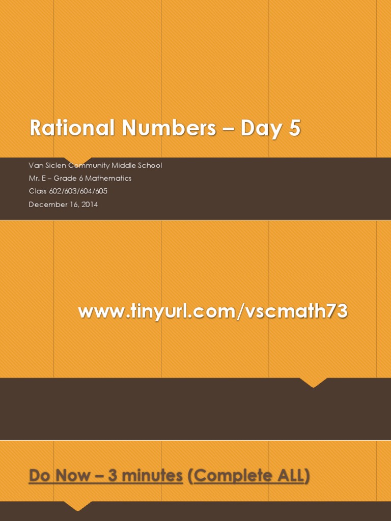 Understanding Rational Numbers in Math | PDF